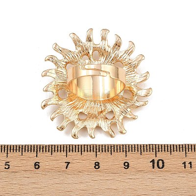 Alloy Adjustable Finger Rings Sets for Women RJEW-B071-02G-1