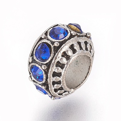 Tibetan Style Alloy European Beads PALLOY-F224-16AS-05-1