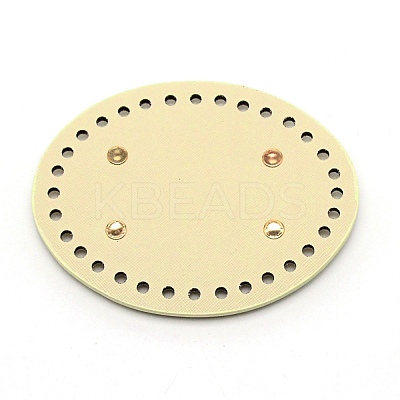 PU Leather Oval Bottom FIND-WH0077-66B-1