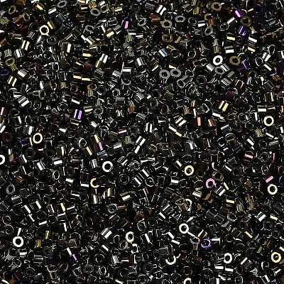 Electroplate Glass Seed Beads SEED-H003-10L-1