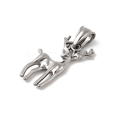 Animal Theme 304 Stainless Steel Pendants STAS-B167-27F-P-1
