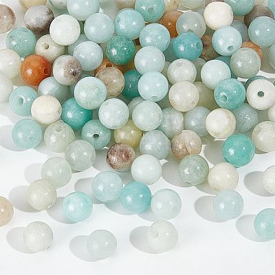 2 Strands Natural Flower Amazonite Beads Strands G-NB0004-46-1
