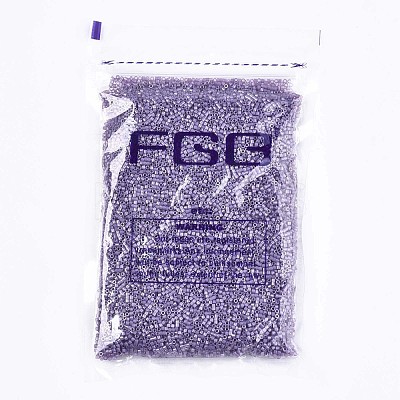FGB 11/0 Grade A Baking Paint Glass Seed Beads SEED-S030-1151-1