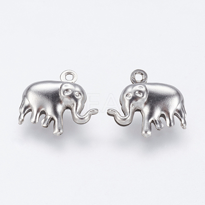 Tarnish Resistant 201 Stainless Steel Charms STAS-K150-03P-1