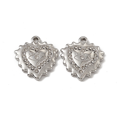 201 Stainless Steel Pendants STAS-J401-VC566-1