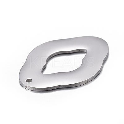 Non-Tarnish 304 Stainless Steel Pendants STAS-F254-16A-P-1