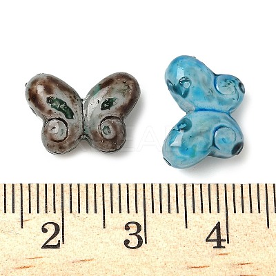 Picasso Baking Paint Glass Seed Beads GLAA-Q120-05A-1