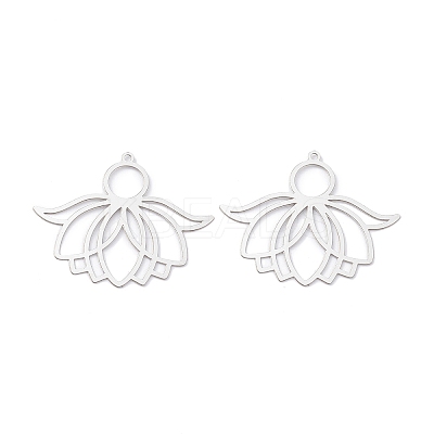 Non-Tarnish 201 Stainless Steel Pendants STAS-B038-06P-1