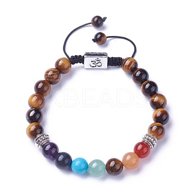 Chakra Jewelry BJEW-I273-I06-1