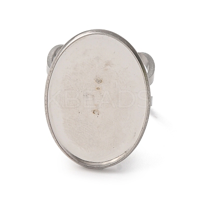 304 Stainless Steel Open Cuff Findings STAS-R123-02J-P-1