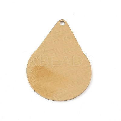 Ion Plating(IP) 304 Stainless Steel Pendants STAS-F271-05F-G-1