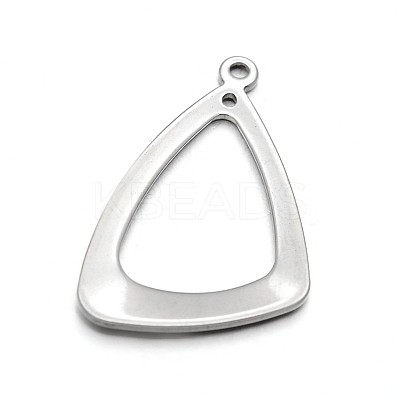 Non-Tarnish Triangle Ring 304 Stainless Steel Pendants LS-X-STAS-N073-20-1