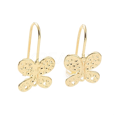 Brass Earrings Hooks KK-A181-VF421-1