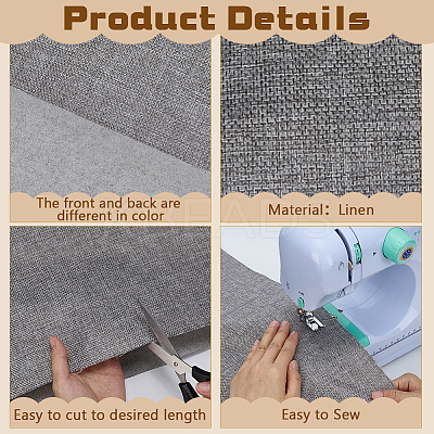 Linen Fabric AJEW-WH0816-164A-1