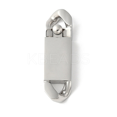 316 Surgical Stainless Steel Box Clasps STAS-H234-04P-02-1