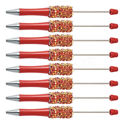 8Pcs Star Sequin Ball-Point Pen FIND-TA0006-15C-1