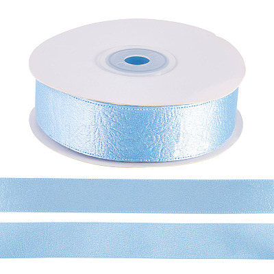 1 Roll Imitation Leather Polyester Ribbon LC-TA0001-02B-1
