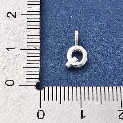 925 Sterling Silver with Cubic Zirconia Charms STER-Q004-01Q-S-1