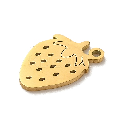 304 Stainless Steel Charms STAS-O005-21G-1