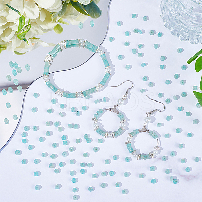 2 Strands Natural Amazonite Beads Strands G-SC0002-71-1
