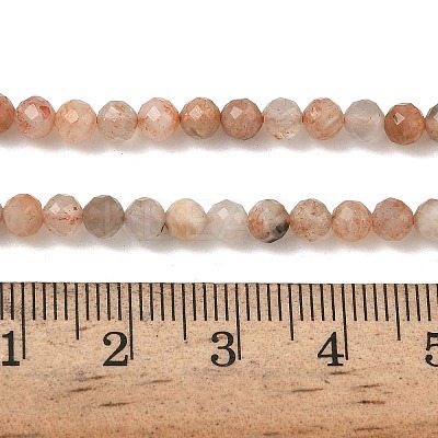Natural Sunstone Beads Strands G-RM241221-C29-1