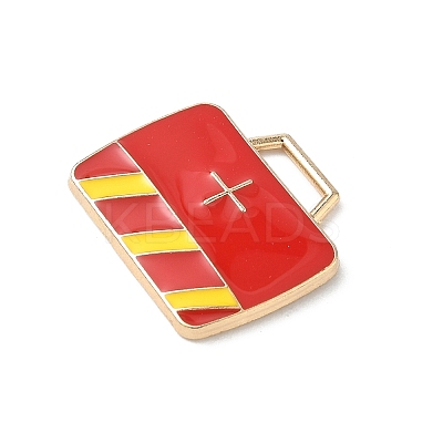 Alloy Enamel Pendants FIND-C074-01B-1