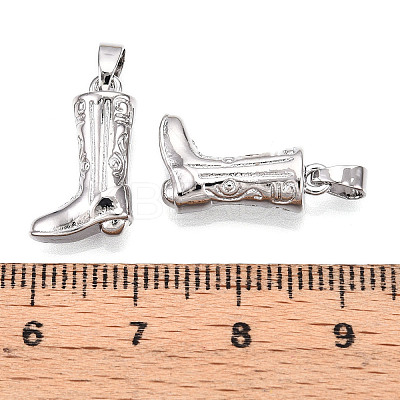 Brass Pendants KK-N254-243P-1