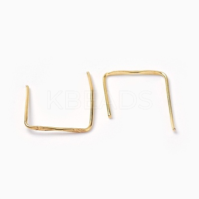 Brass Square Buckle KK-WH0021-02C-G-1