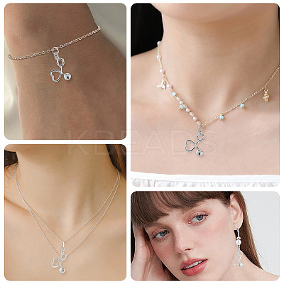 10Pcs Brass Pendants KK-BBC0021-66-1