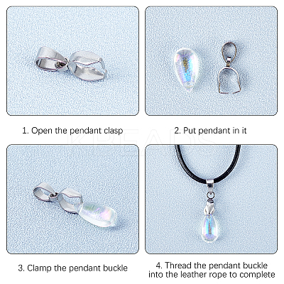 DIY Pendant Necklaces Making Kits DIY-UN0001-69-1