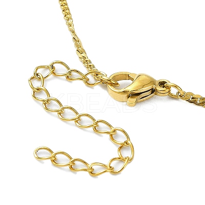 304 Stainless Steel Curb Chain Necklaces LS-NJEW-K264-02G-1