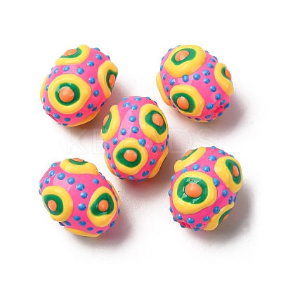 Glass Enamel Beads GLAA-C038-01C-1