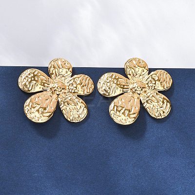 304 Stainless Steel Stud Earrings for Women EJEW-K306-13G-1
