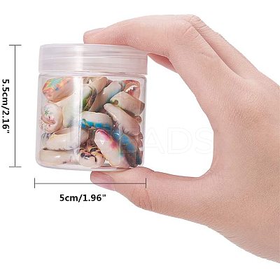 Printed Cowrie Shell Beads SHEL-PH0001-08-1