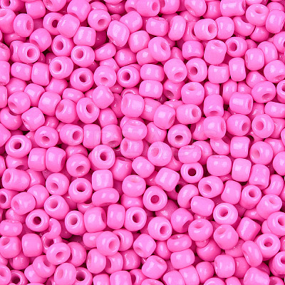 12/0 1.5~2mm Baking Paint Glass Seed Beads Loose Spacer Beads X-SEED-S001-K2-1