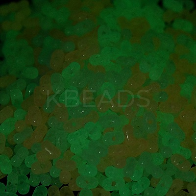 Luminous Transparent Acrylic Beads LACR-D009-01H-1
