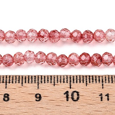 Transparent Glass Beads Strands GLAA-T023-4mm-A13-1