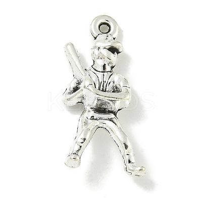 Tibetan Style Alloy Pendants TIBE-I026-6006AS-1