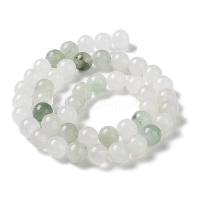 Natural Tianshan Cui Quartzite Beads Strands G-B046-01C-1