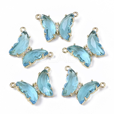 Glass Pendants GLAA-T020-01C-1