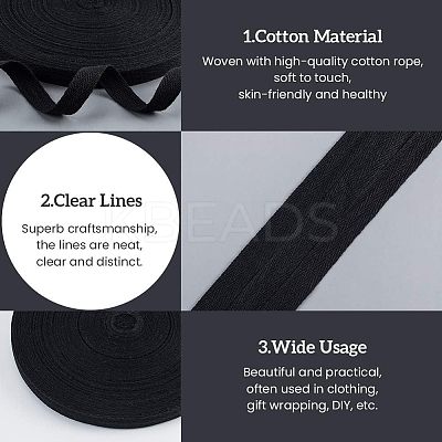 Cotton Ribbons OCOR-WH0032-49A-1