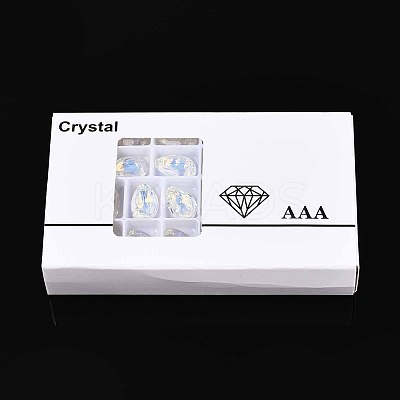 112Pcs Electroplate Glass Charms EGLA-T029-04B-1