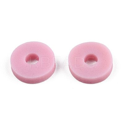 Handmade Polymer Clay Beads CLAY-R067-6.0mm-B26-1
