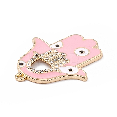Alloy Enamel Pendants ENAM-A138-04KCG-03-1