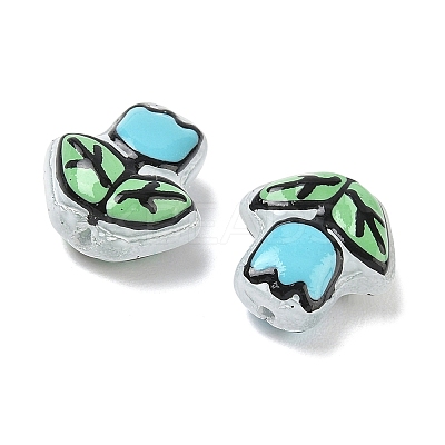 Transparent Glass Enamel Beads LAMP-C023-01A-1