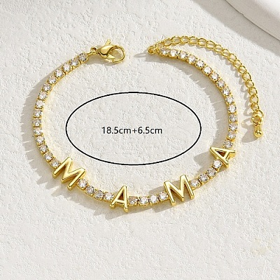 Cubic Zirconia Tennis Bracelet AZ6587-1