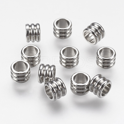 Tarnish Resistant 202 Stainless Steel Beads STAS-K166-16P-C-1