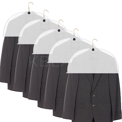 PEVA Suit Shoulder Protection Dust Proof Covers AJEW-WH0513-34-1