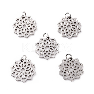 Tarnish Resistant 304 Stainless Steel Pendants STAS-S105-T516S-1