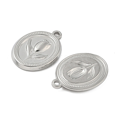 304 Stainless Steel Pendants STAS-D376-25P-1